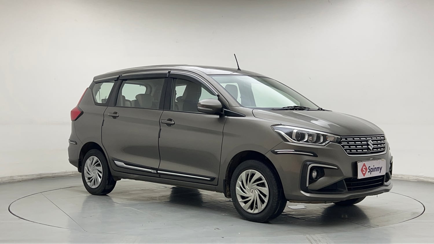 Used 2020 Maruti Suzuki New Ertiga VXi Petrol Manual exterior RIGHT FRONT CORNER VIEW