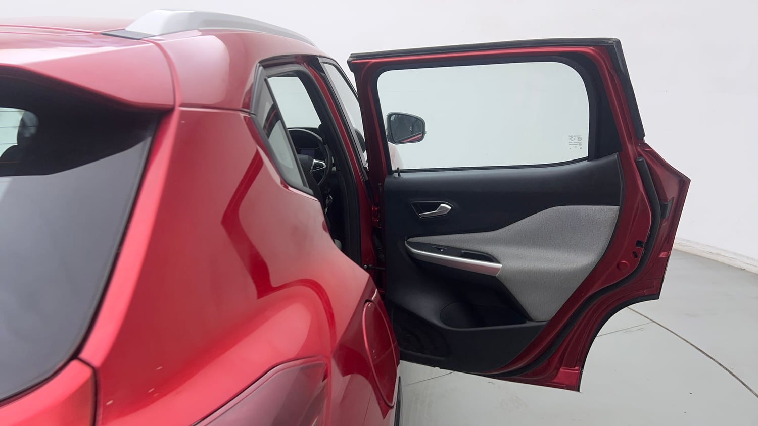 Used 2023 Nissan Magnite XL Petrol Manual interior RIGHT REAR DOOR OPEN VIEW