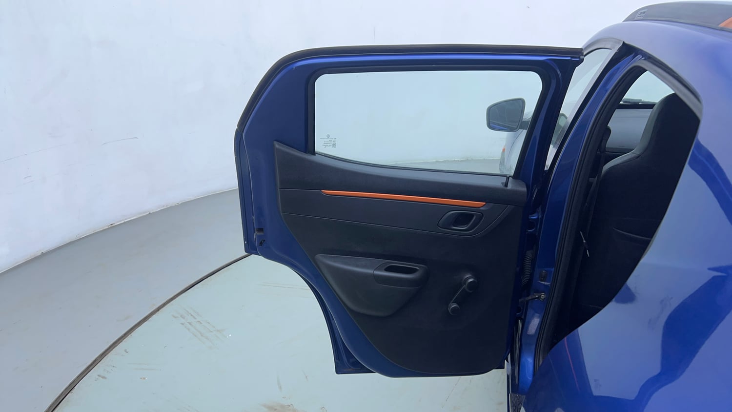 Used 2018 Renault Kwid CLIMBER 1.0 AMT Petrol Automatic interior LEFT REAR DOOR OPEN VIEW