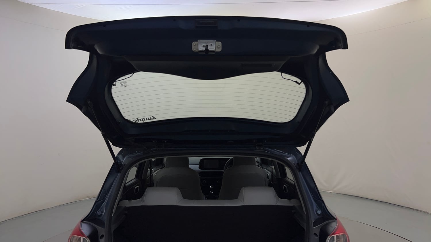 Used 2021 Hyundai Grand i10 Nios Sportz 1.2 Kappa VTVT Petrol Manual interior DICKY DOOR OPEN VIEW