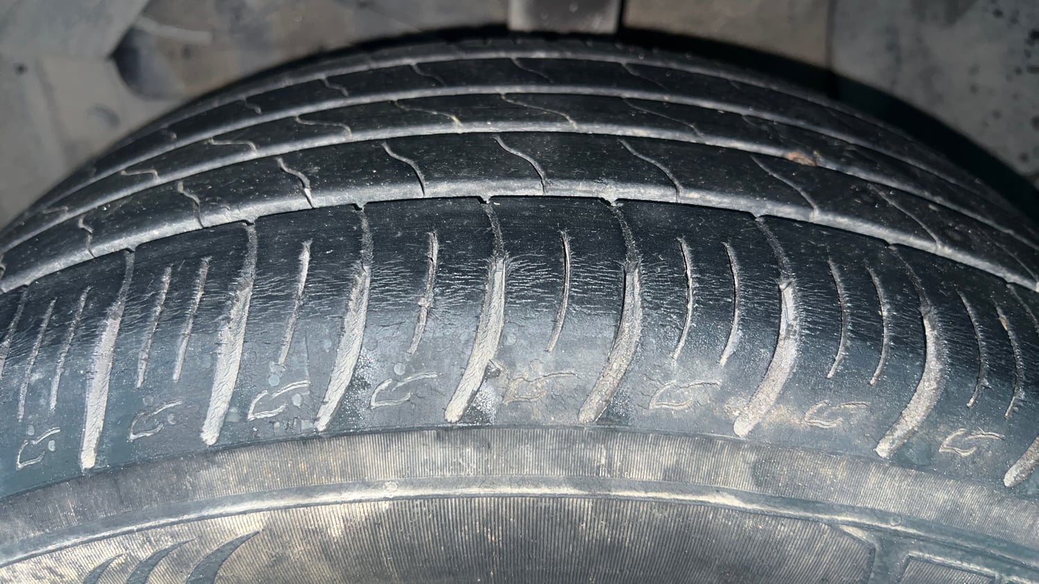 Used 2021 Toyota Urban Cruiser High Grade MT Petrol Manual tyres LEFT FRONT TYRE TREAD VIEW