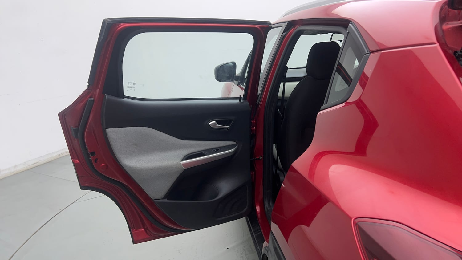 Used 2023 Nissan Magnite XL Petrol Manual interior LEFT REAR DOOR OPEN VIEW