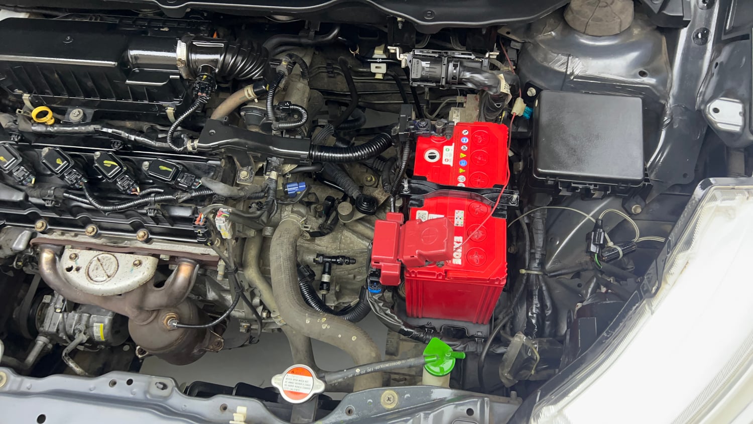 Used 2020 Maruti Suzuki New Ertiga VXi Petrol Manual engine ENGINE LEFT SIDE VIEW