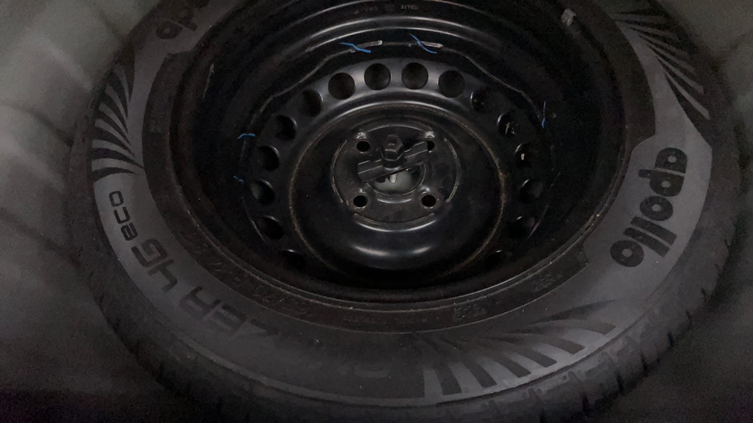 Used 2023 Hyundai Exter SX 1.2 MT Petrol Manual tyres SPARE TYRE VIEW