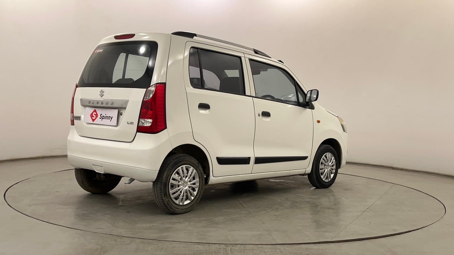 Used 2012 Maruti Suzuki Wagon R LXi Petrol Manual exterior RIGHT REAR CORNER VIEW
