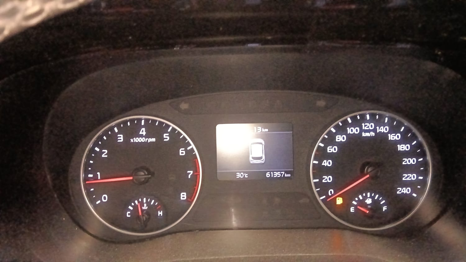 Used 2021 Kia Seltos HTX 1.5 Petrol Manual interior CLUSTERMETER VIEW