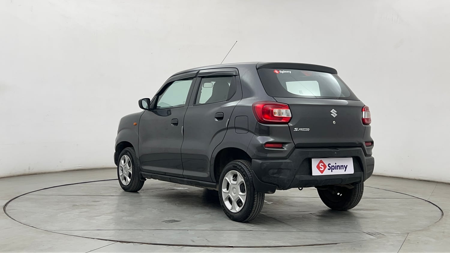 Used 2023 Maruti Suzuki S-Presso VXi (O) AMT Petrol Automatic exterior LEFT REAR CORNER VIEW