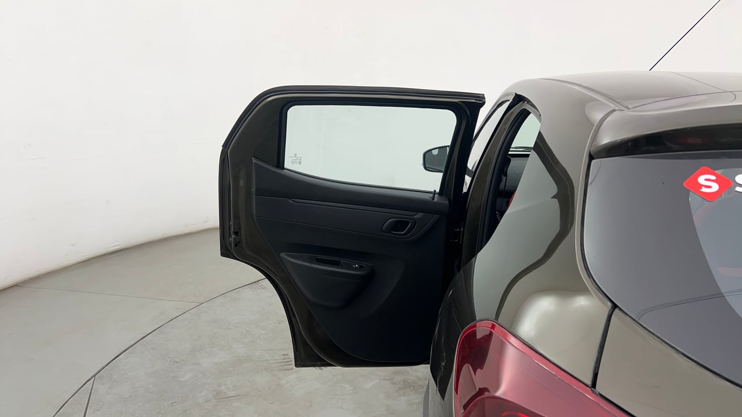 Used 2023 Renault Kwid RXT 1.0 AMT Petrol Automatic interior LEFT REAR DOOR OPEN VIEW