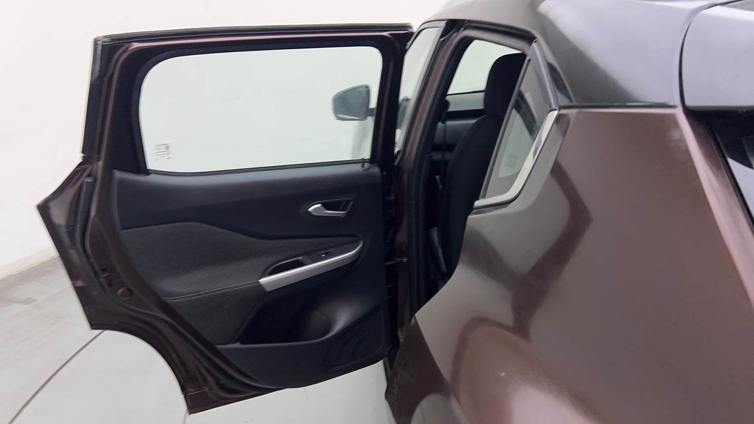 Used 2021 Nissan Magnite XV Premium Petrol Manual interior LEFT REAR DOOR OPEN VIEW