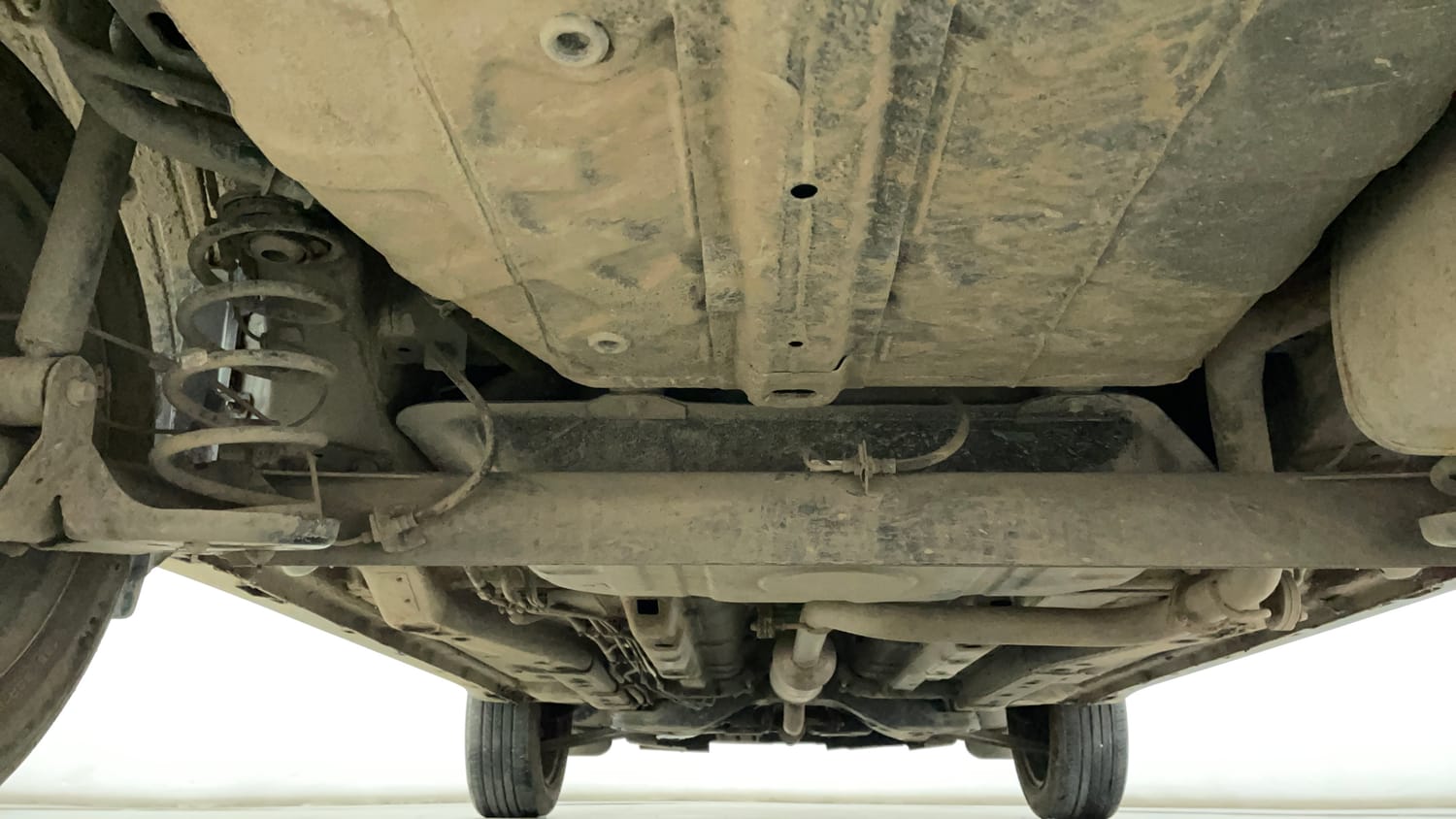 Used 2024 Tata Nexon Pure 1.2 Revotron Petrol 6MT Petrol Manual extra REAR UNDERBODY VIEW (TAKEN FROM REAR)