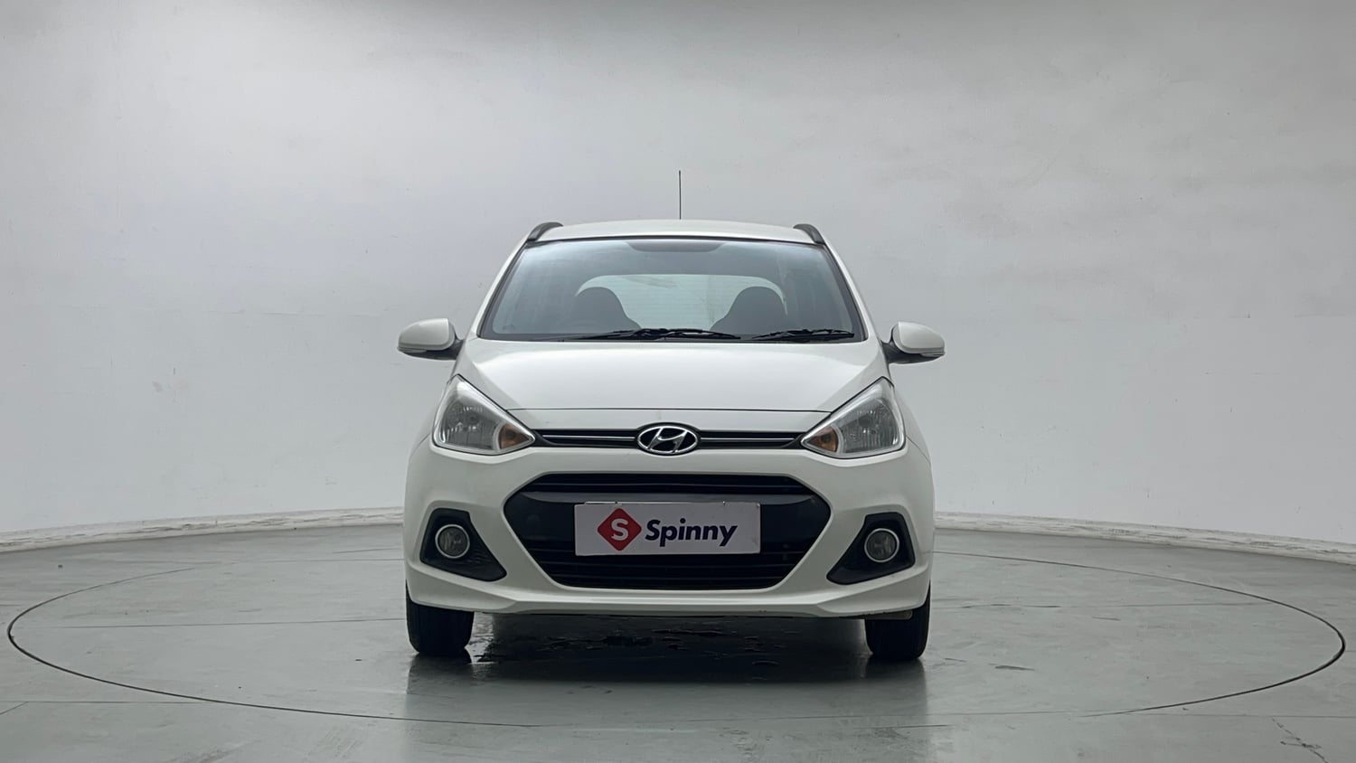 Used 2015 Hyundai Grand i10 Sportz 1.2 Kappa VTVT Petrol Manual exterior FRONT VIEW