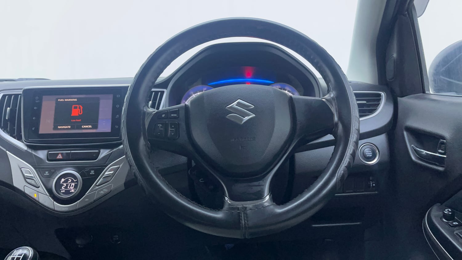 Used 2022 Maruti Suzuki Baleno Zeta Petrol Manual interior STEERING VIEW