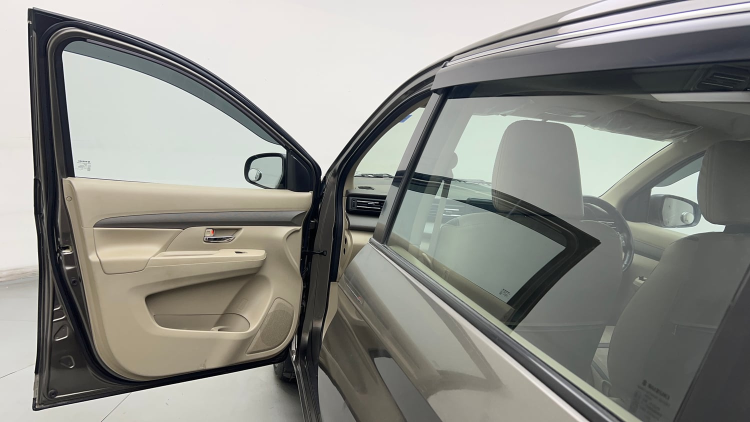 Used 2020 Maruti Suzuki New Ertiga VXi Petrol Manual interior LEFT FRONT DOOR OPEN VIEW
