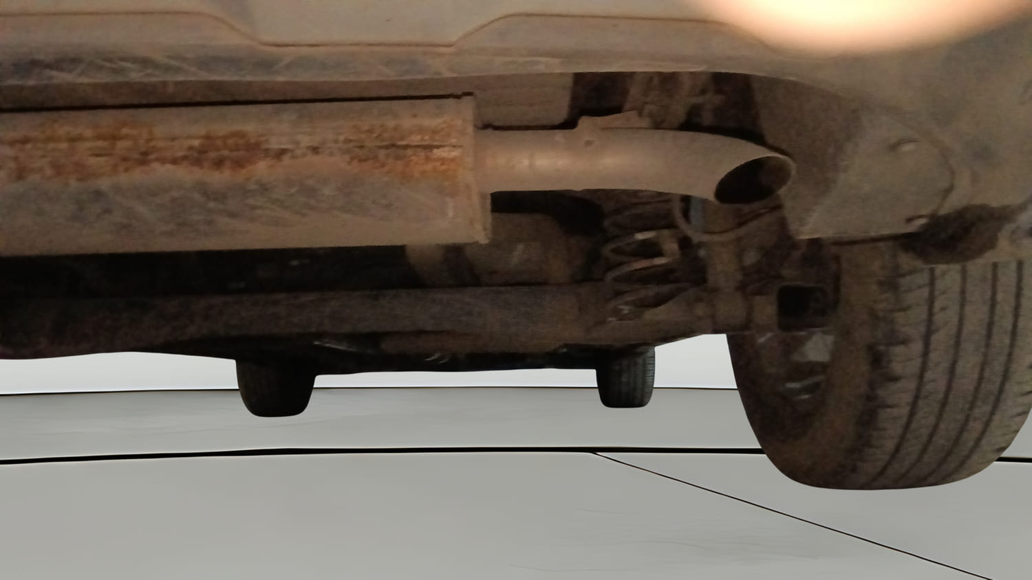 Used 2021 Kia Seltos HTX 1.5 Petrol Manual extra REAR RIGHT UNDERBODY VIEW
