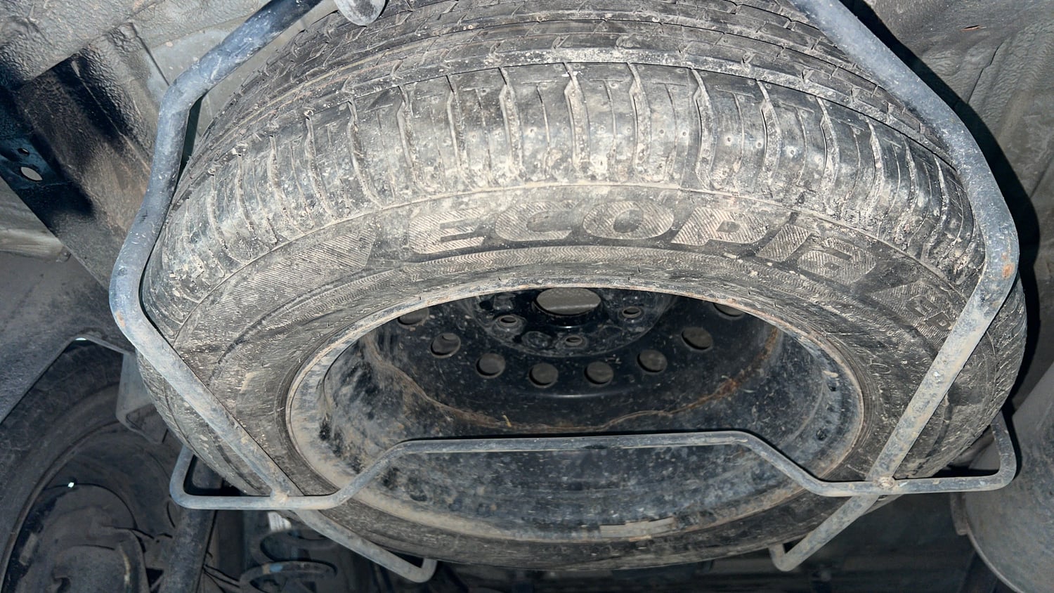 Used 2020 Maruti Suzuki New Ertiga VXi Petrol Manual tyres SPARE TYRE VIEW