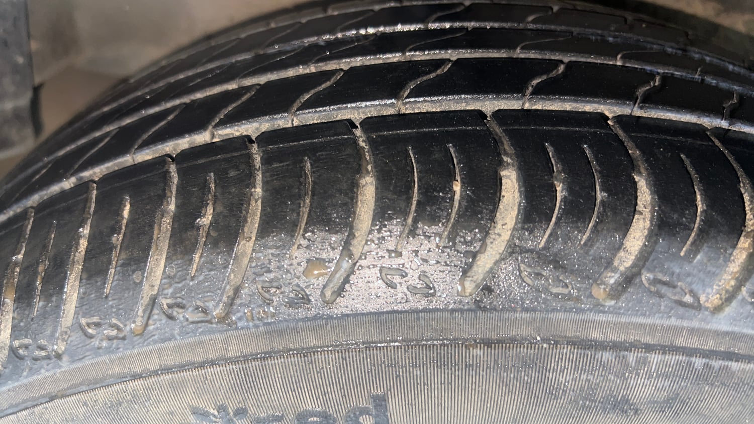 Used 2017 Honda WR-V VX MT Petrol Petrol Manual tyres RIGHT REAR TYRE TREAD VIEW