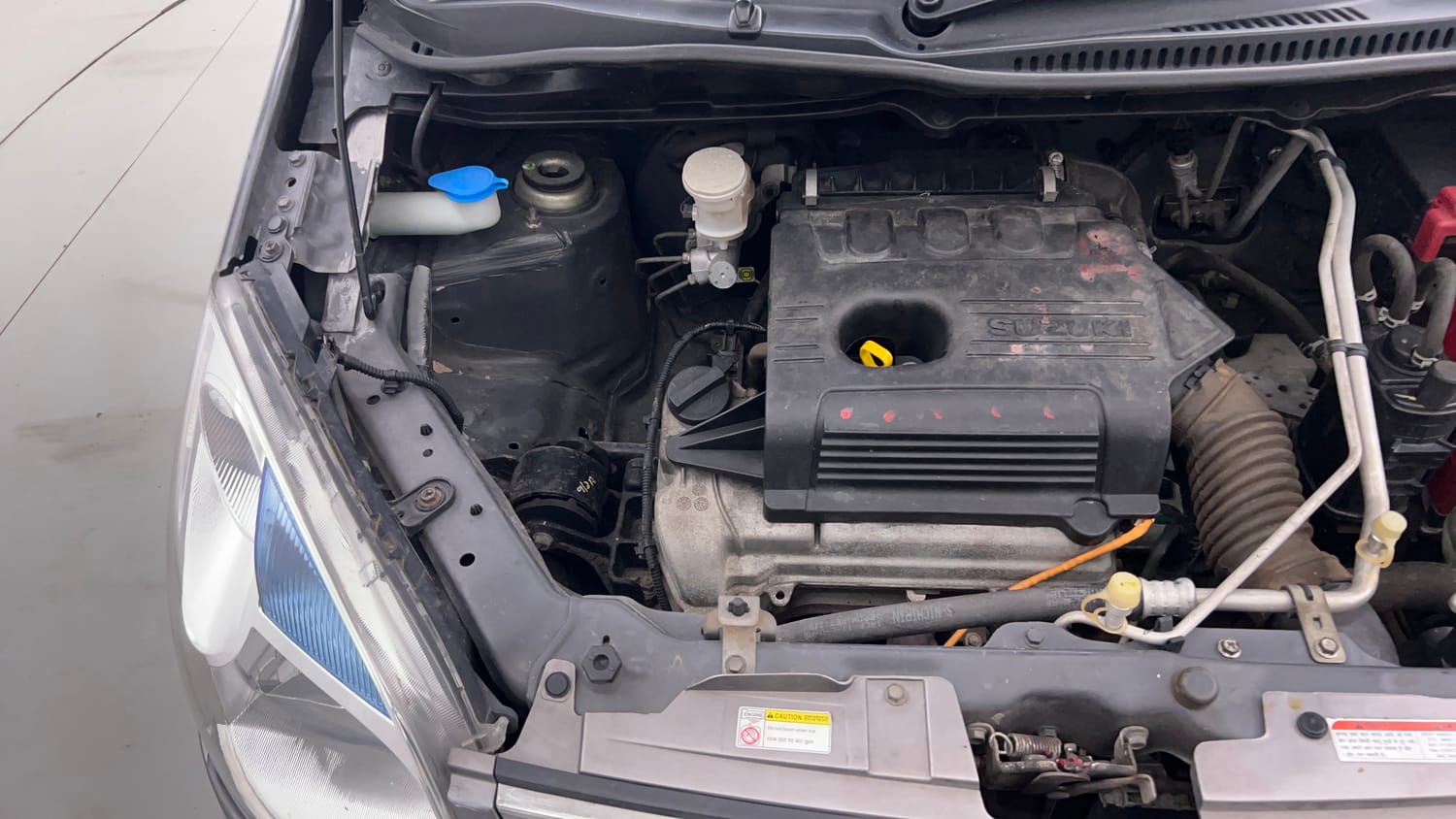 Used 2018 Maruti Suzuki Wagon R 1.0 VXI AMT Petrol Automatic engine ENGINE RIGHT SIDE VIEW