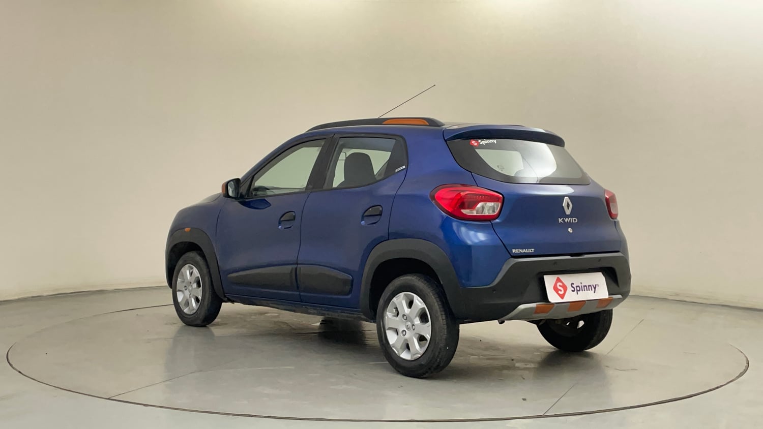 Used 2017 Renault Kwid CLIMBER 1.0 AMT Petrol Automatic exterior LEFT REAR CORNER VIEW