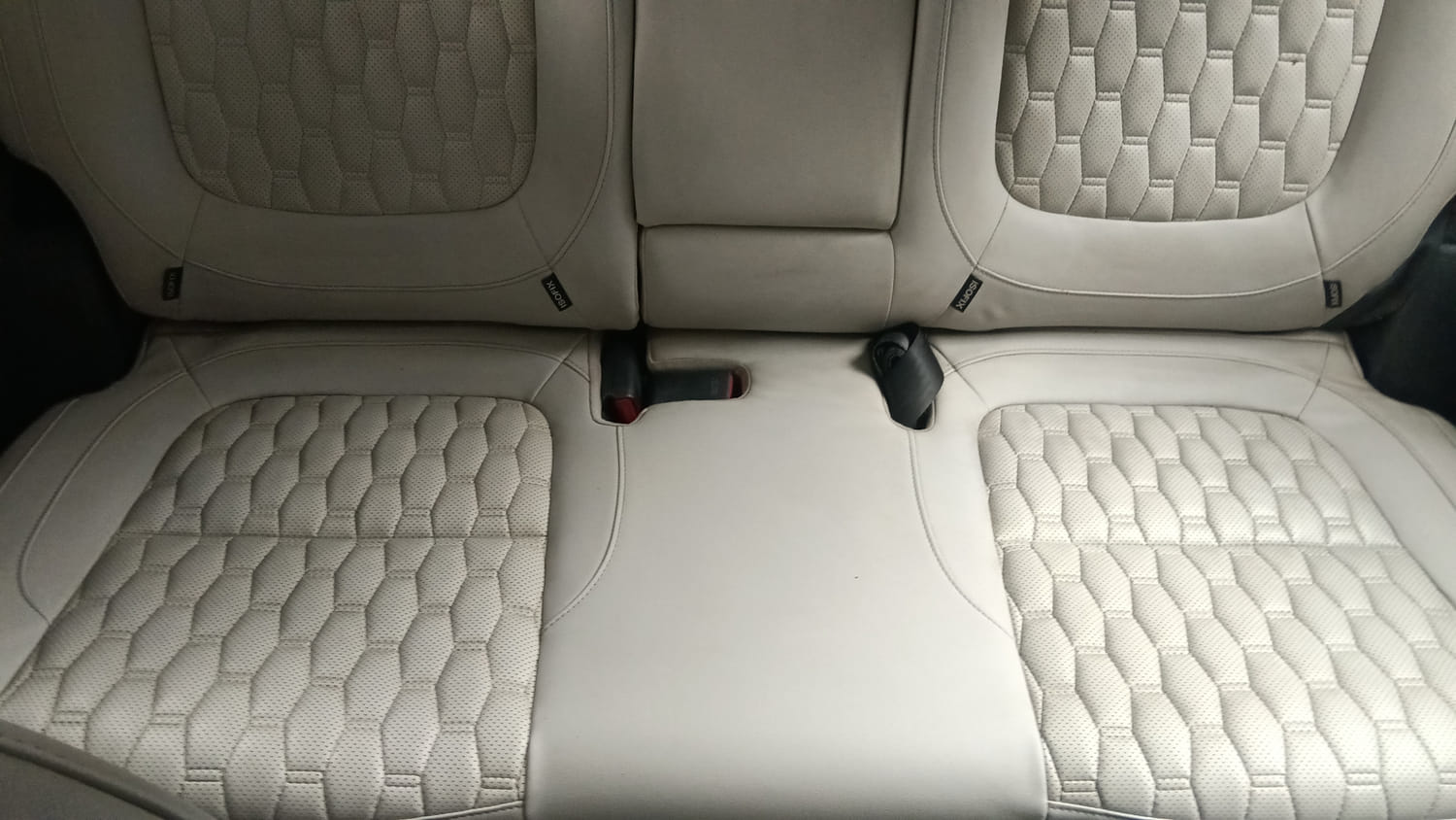 Used 2021 Kia Seltos HTX 1.5 Petrol Manual interior REAR SEAT CONDITION VIEW