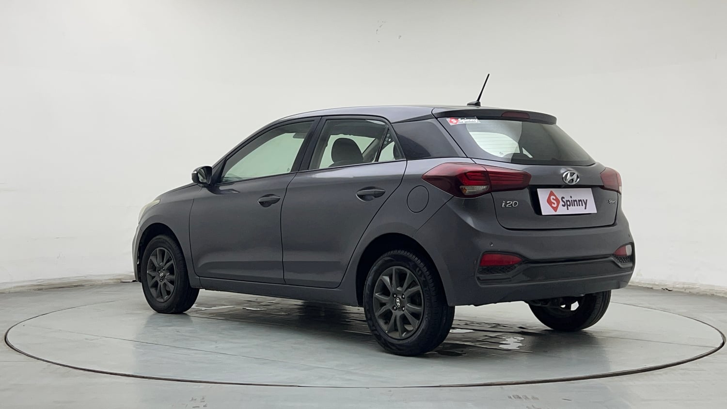 Used 2019 Hyundai Elite i20 Sportz Plus 1.2 CVT Petrol Automatic exterior LEFT REAR CORNER VIEW