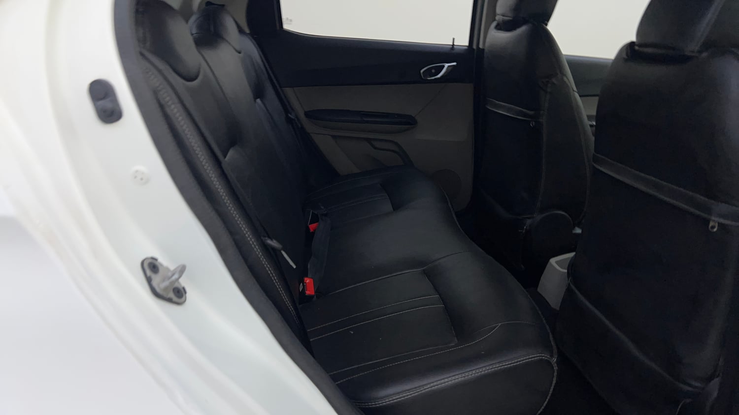 Used 2017 Tata Tiago Revotron XZA Petrol Automatic interior RIGHT SIDE REAR DOOR CABIN VIEW