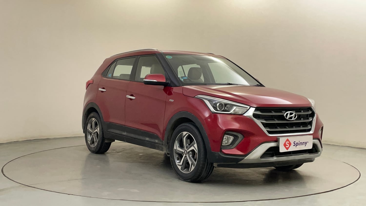 Used 2018 Hyundai Creta SX 1.6 AT Petrol Petrol Automatic exterior RIGHT FRONT CORNER VIEW