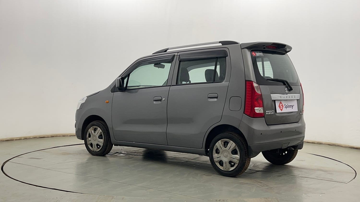 Used 2018 Maruti Suzuki Wagon R 1.0 VXI AMT Petrol Automatic exterior LEFT REAR CORNER VIEW