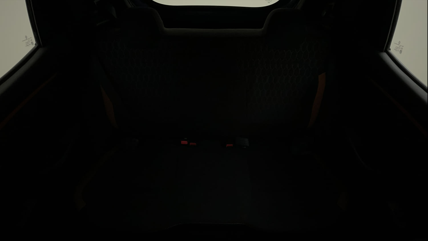 Used 2017 Renault Kwid CLIMBER 1.0 AMT Petrol Automatic interior REAR SEAT CONDITION VIEW
