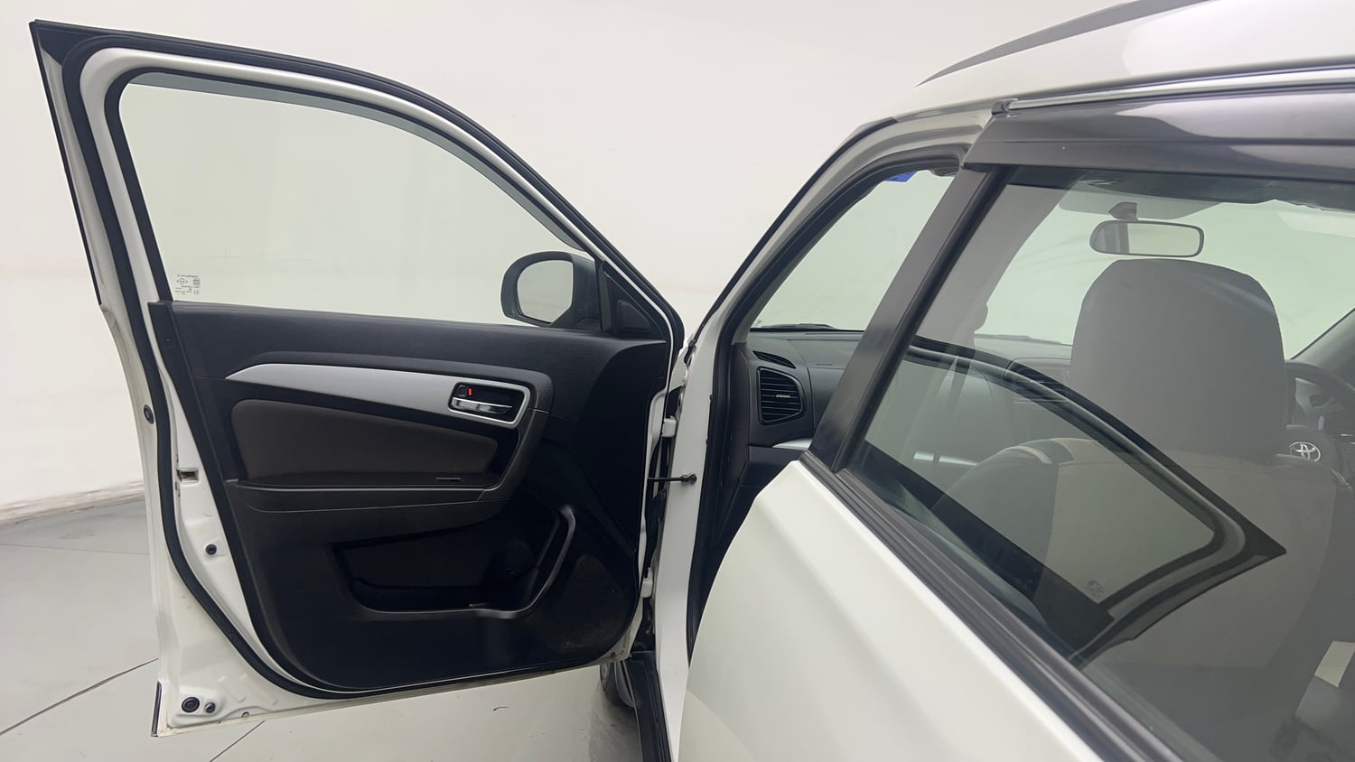 Used 2021 Toyota Urban Cruiser High Grade MT Petrol Manual interior LEFT FRONT DOOR OPEN VIEW