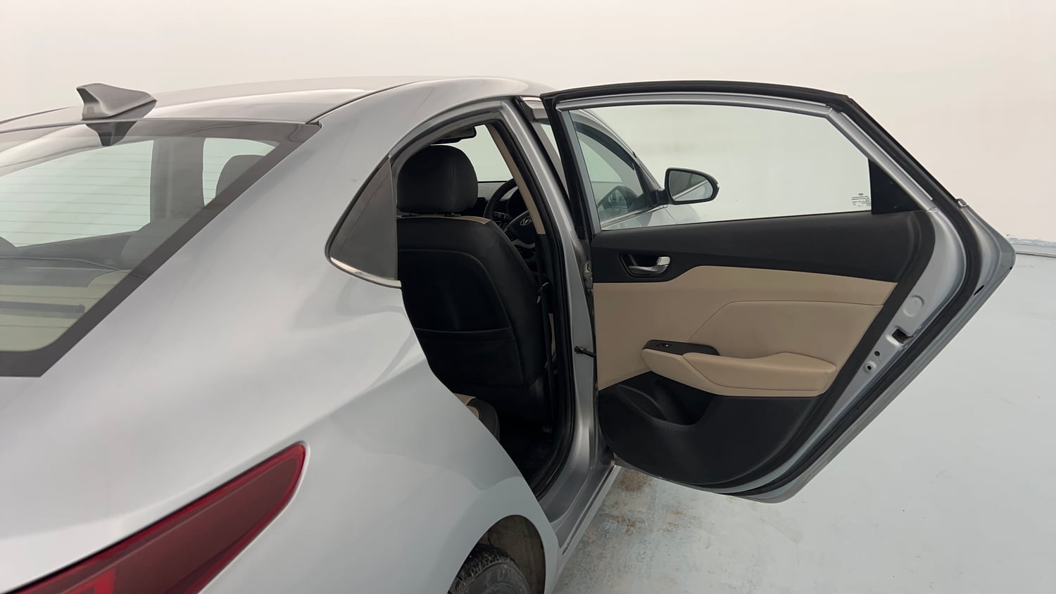 Used 2021 Hyundai Verna SX (O)1.5 MPi Petrol+ CNG (Outside Fitted) Cng Manual interior RIGHT REAR DOOR OPEN VIEW