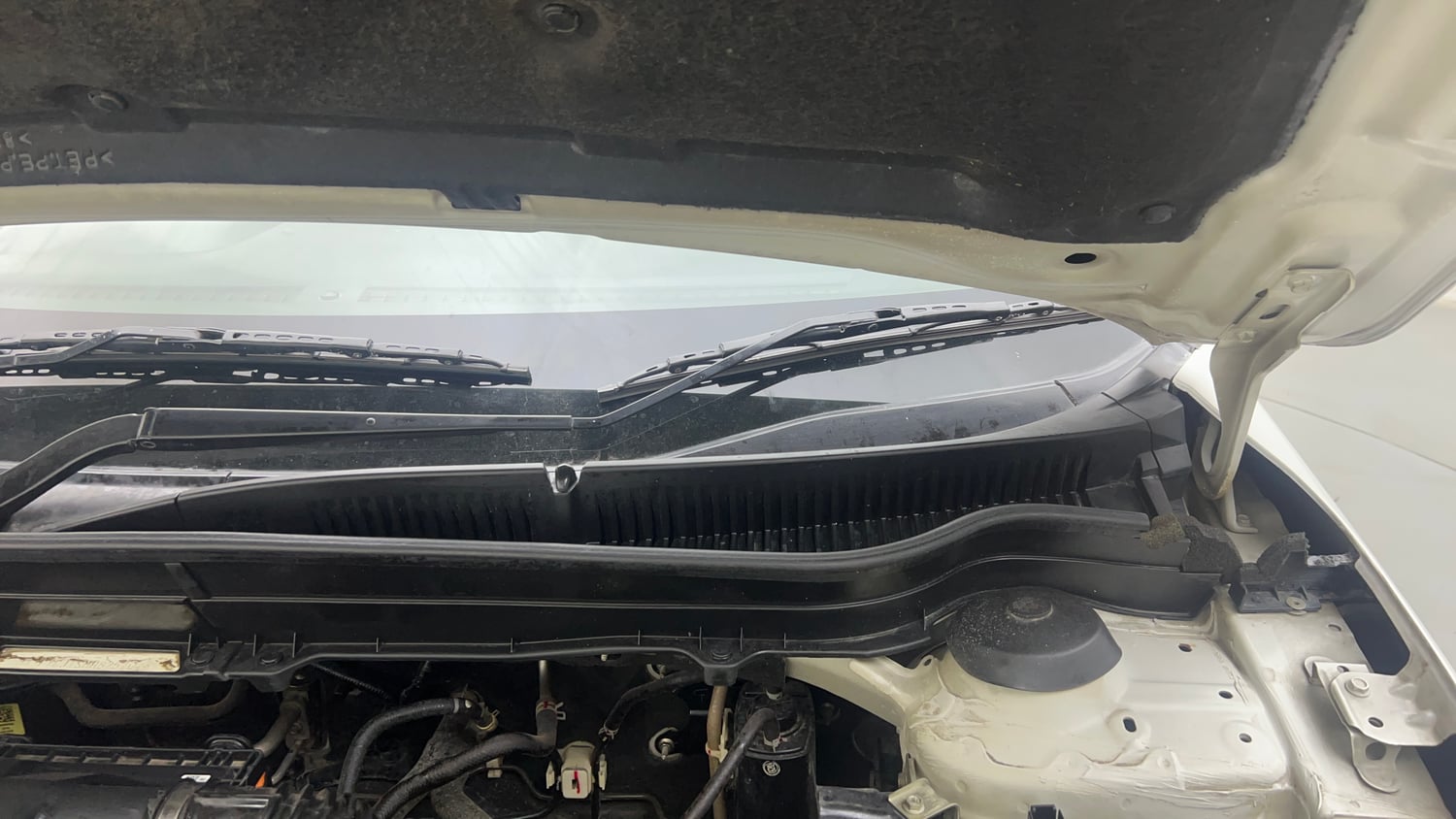 Used 2021 Toyota Urban Cruiser High Grade MT Petrol Manual engine ENGINE LEFT SIDE HINGE & APRON VIEW