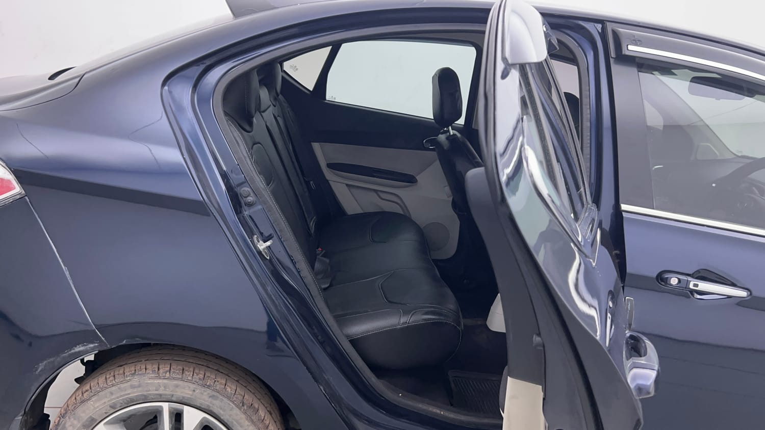 Used 2022 Tata Tigor XZ Plus Petrol Manual interior RIGHT SIDE REAR DOOR CABIN VIEW