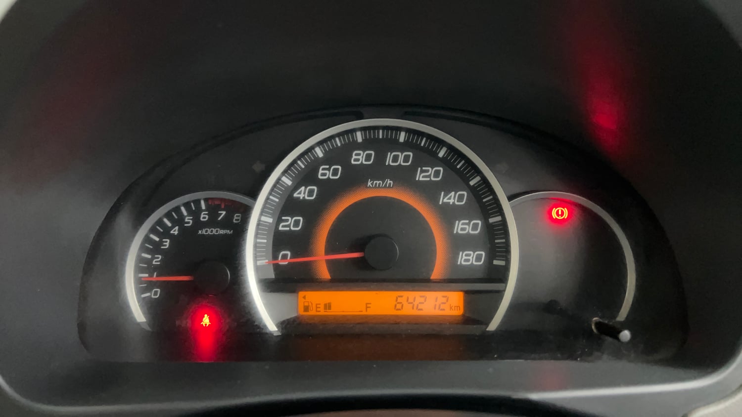 Used 2012 Maruti Suzuki Wagon R 1.0 VXi Petrol Manual interior CLUSTERMETER VIEW