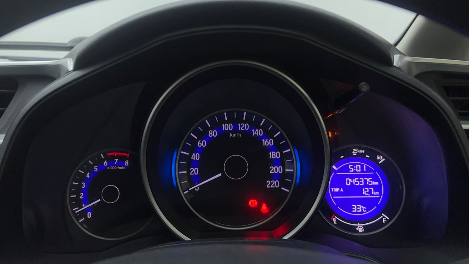 Used 2017 Honda WR-V VX MT Petrol Petrol Manual interior CLUSTERMETER VIEW
