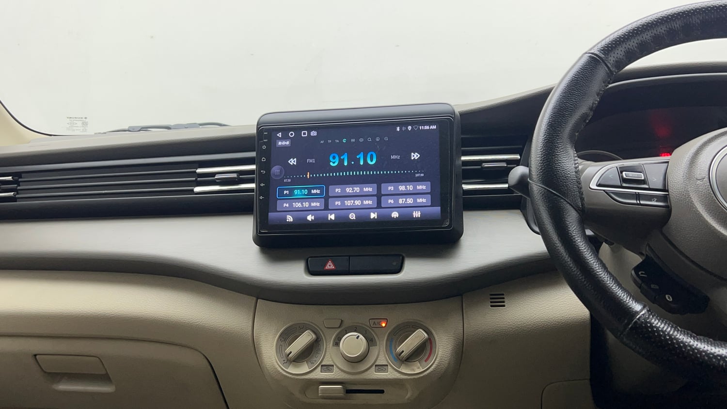 Used 2020 Maruti Suzuki New Ertiga VXi Petrol Manual interior MUSIC SYSTEM & AC CONTROL VIEW
