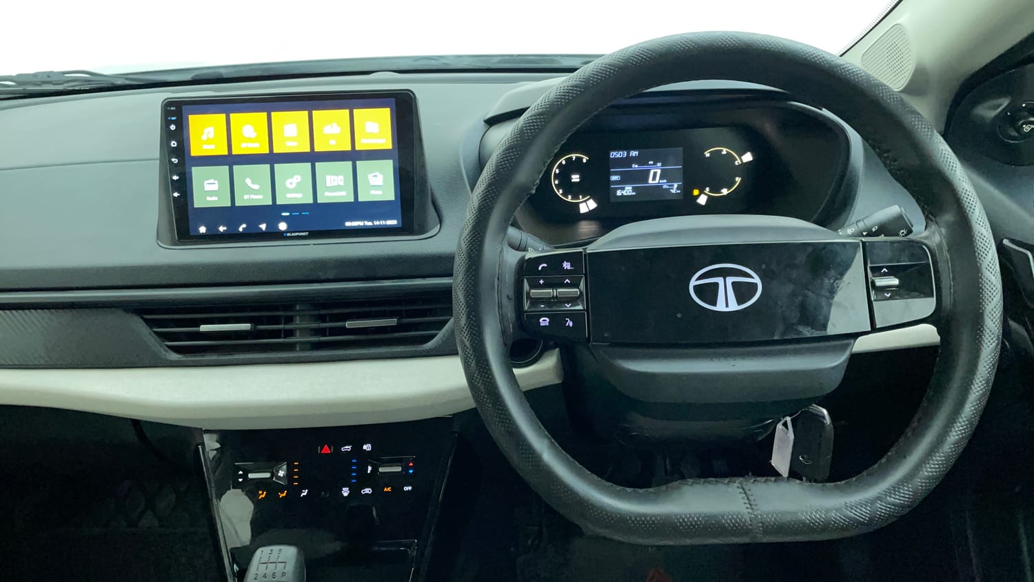 Used 2024 Tata Nexon Pure 1.2 Revotron Petrol 6MT Petrol Manual interior STEERING VIEW