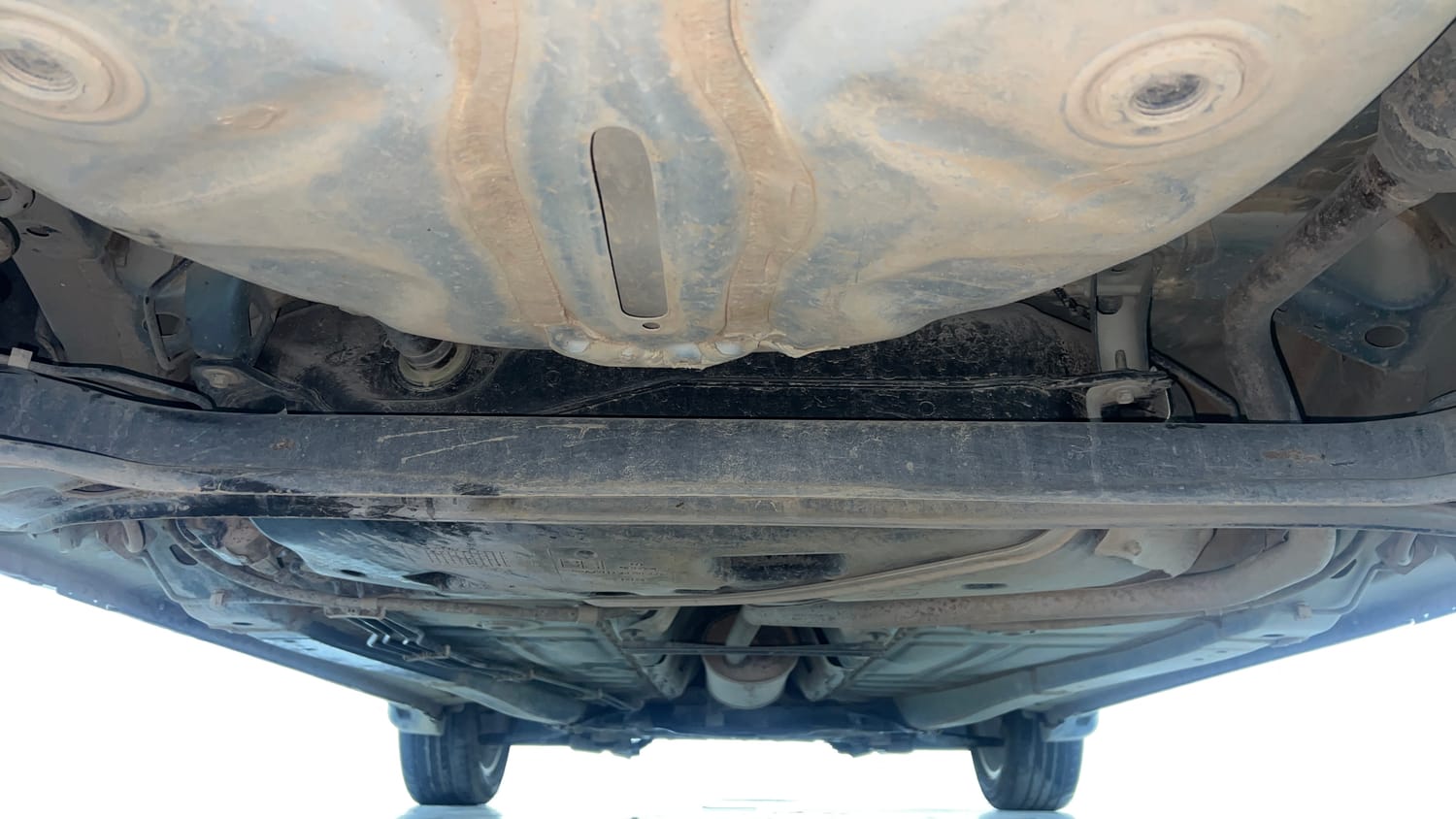 Used 2019 Maruti Suzuki Baleno Zeta Petrol Manual extra REAR UNDERBODY VIEW (TAKEN FROM REAR)
