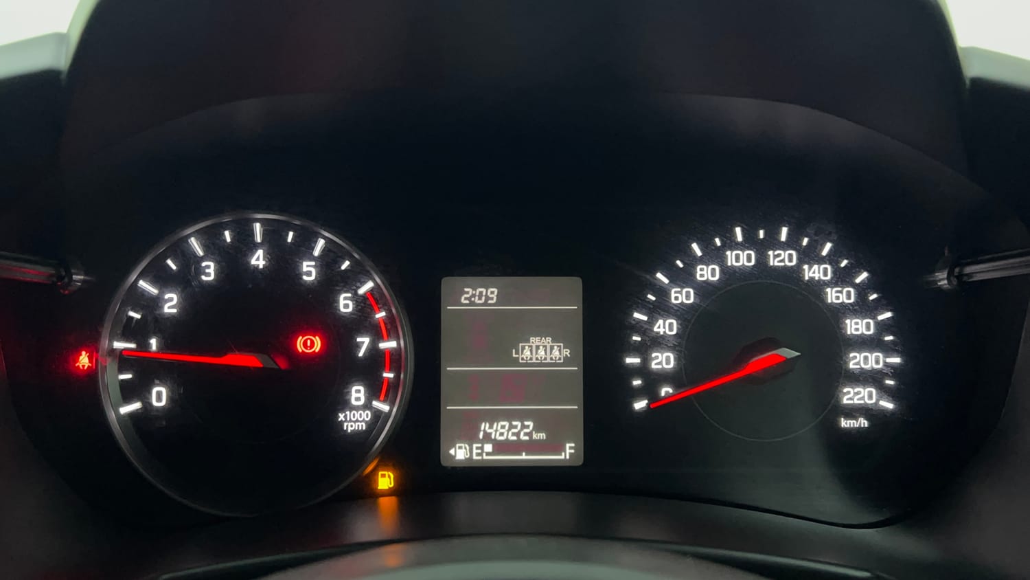 Used 2025 Maruti Suzuki Swift VXi Petrol Manual interior CLUSTERMETER VIEW
