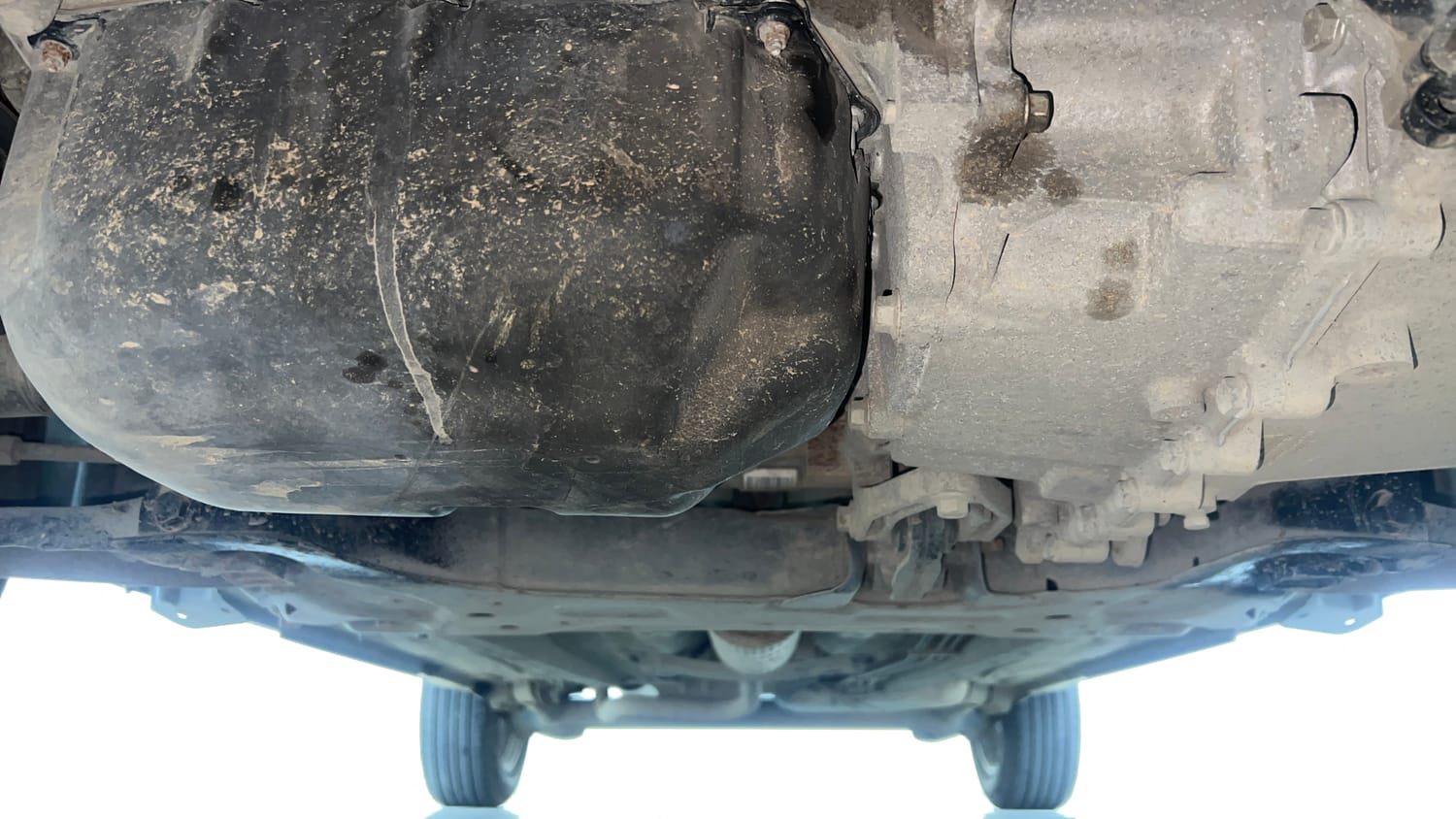 Used 2018 Ford EcoSport Titanium + 1.5L Ti-VCT AT Petrol Automatic extra FRONT LEFT UNDERBODY VIEW