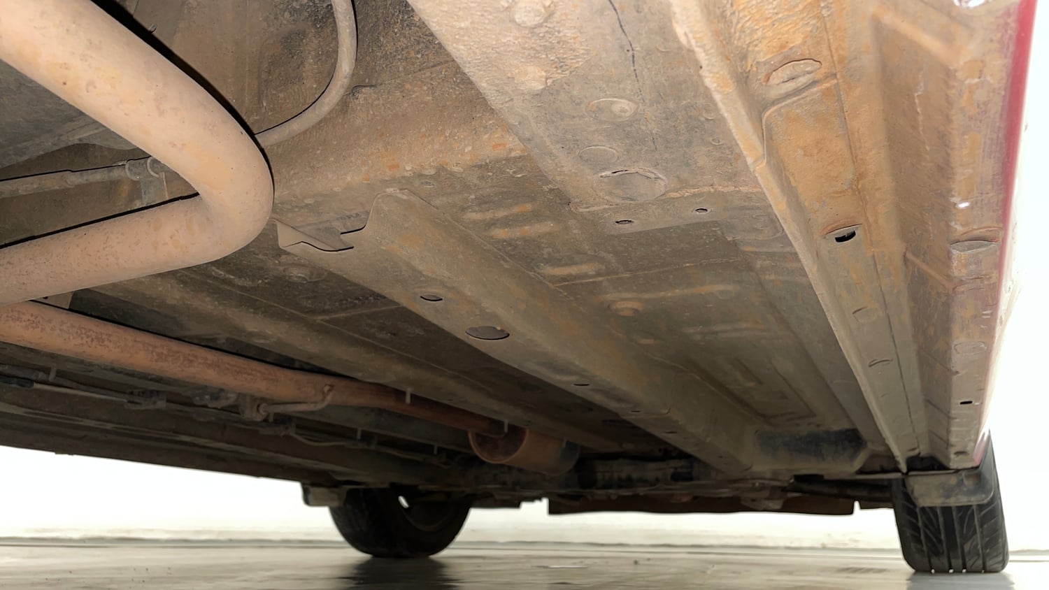 Used 2021 Tata Altroz XZ Petrol Petrol Manual extra REAR RIGHT UNDERBODY VIEW