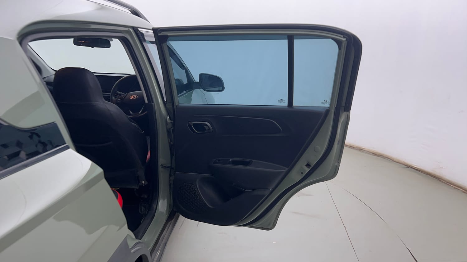 Used 2023 Hyundai Exter SX 1.2 MT Petrol Manual interior RIGHT REAR DOOR OPEN VIEW