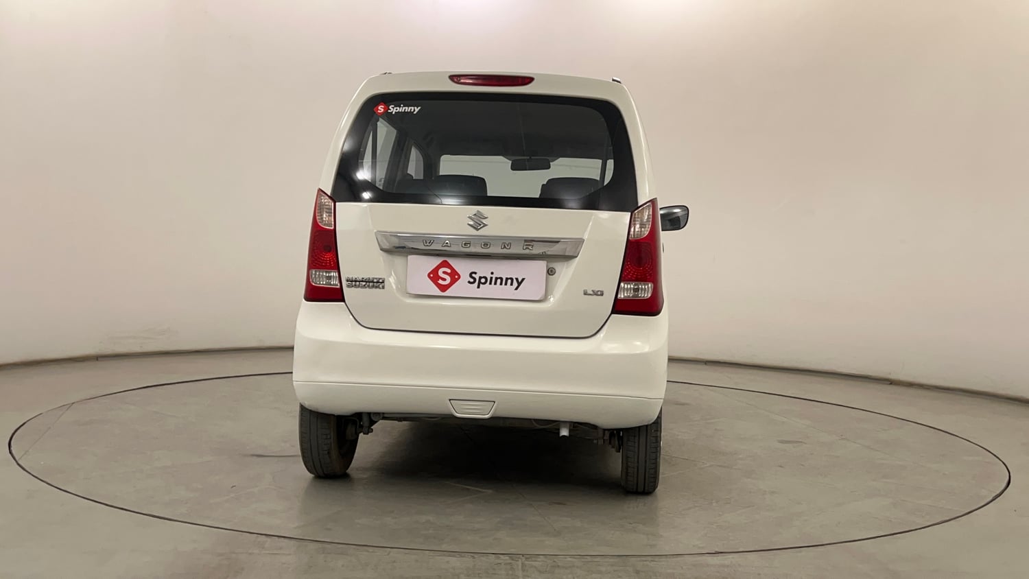 Used 2012 Maruti Suzuki Wagon R LXi Petrol Manual exterior BACK VIEW