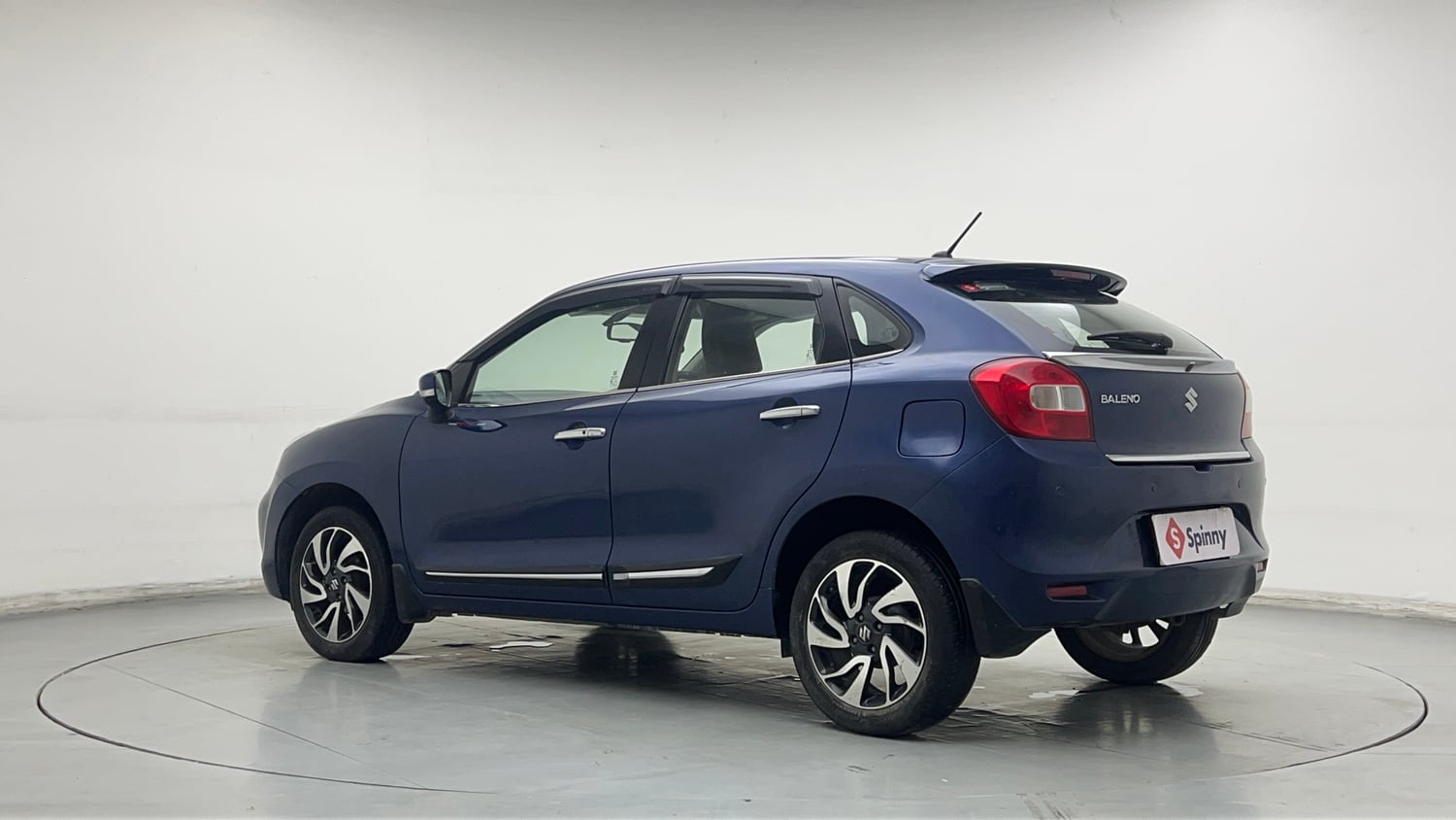 Used 2019 Maruti Suzuki Baleno Zeta Petrol Manual exterior LEFT REAR CORNER VIEW