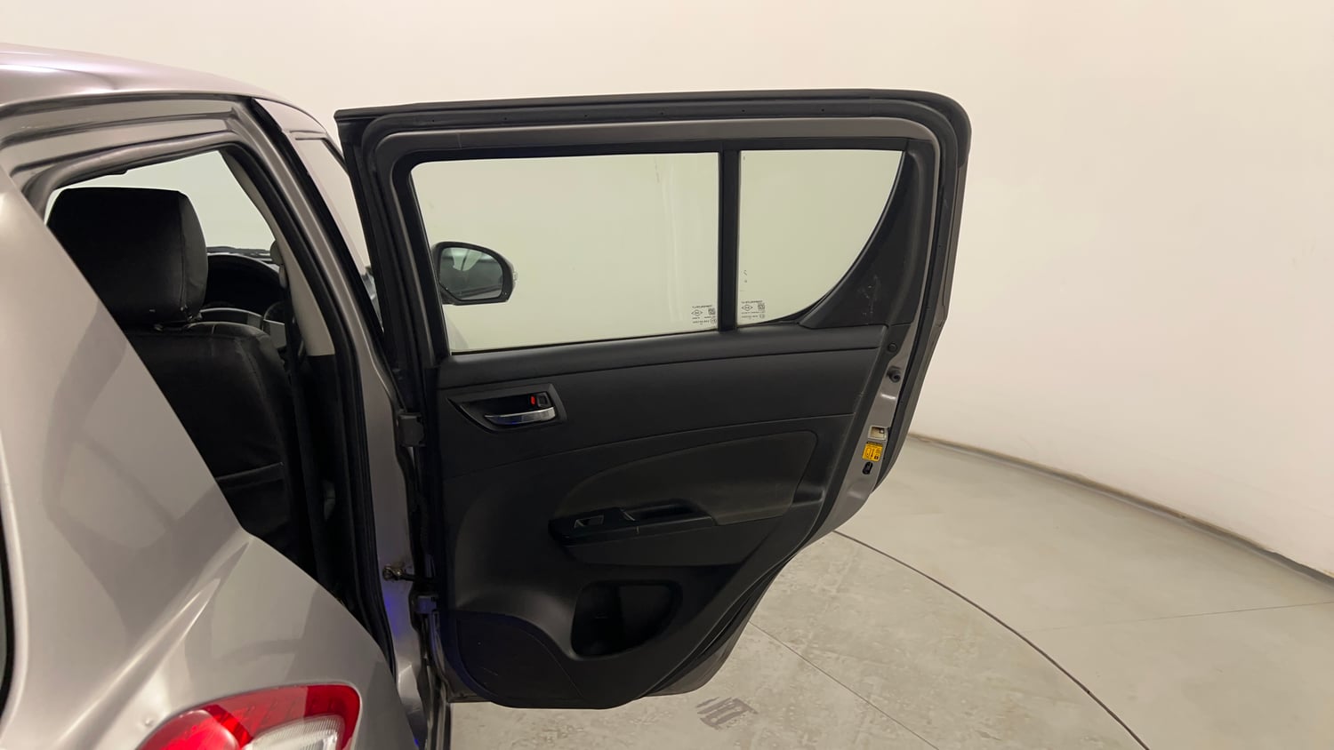 Used 2012 Maruti Suzuki Swift VXi Petrol Manual interior RIGHT REAR DOOR OPEN VIEW