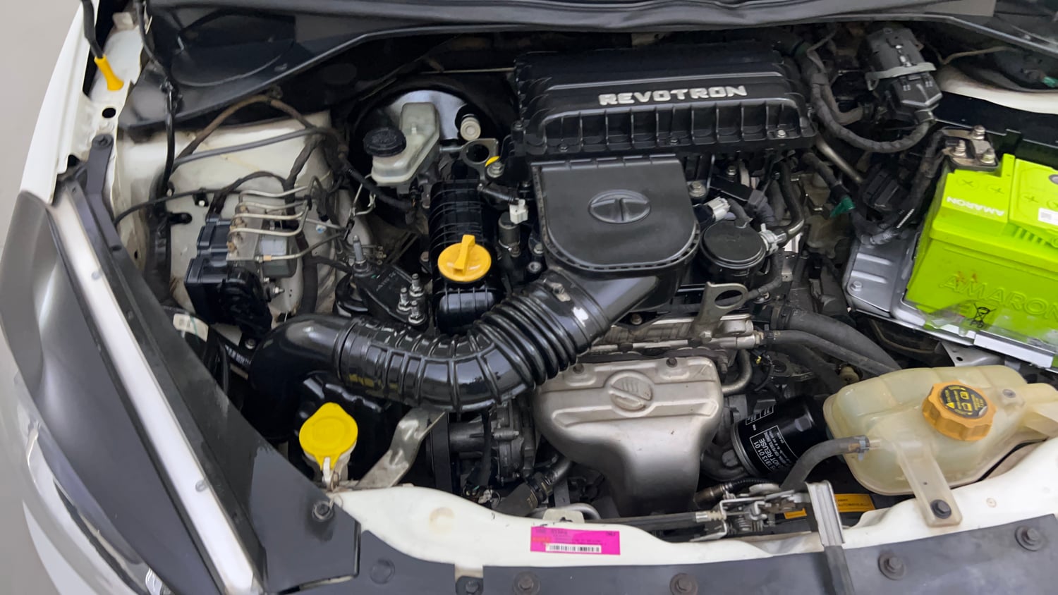 Used 2017 Tata Tiago Revotron XZA Petrol Automatic engine ENGINE RIGHT SIDE VIEW