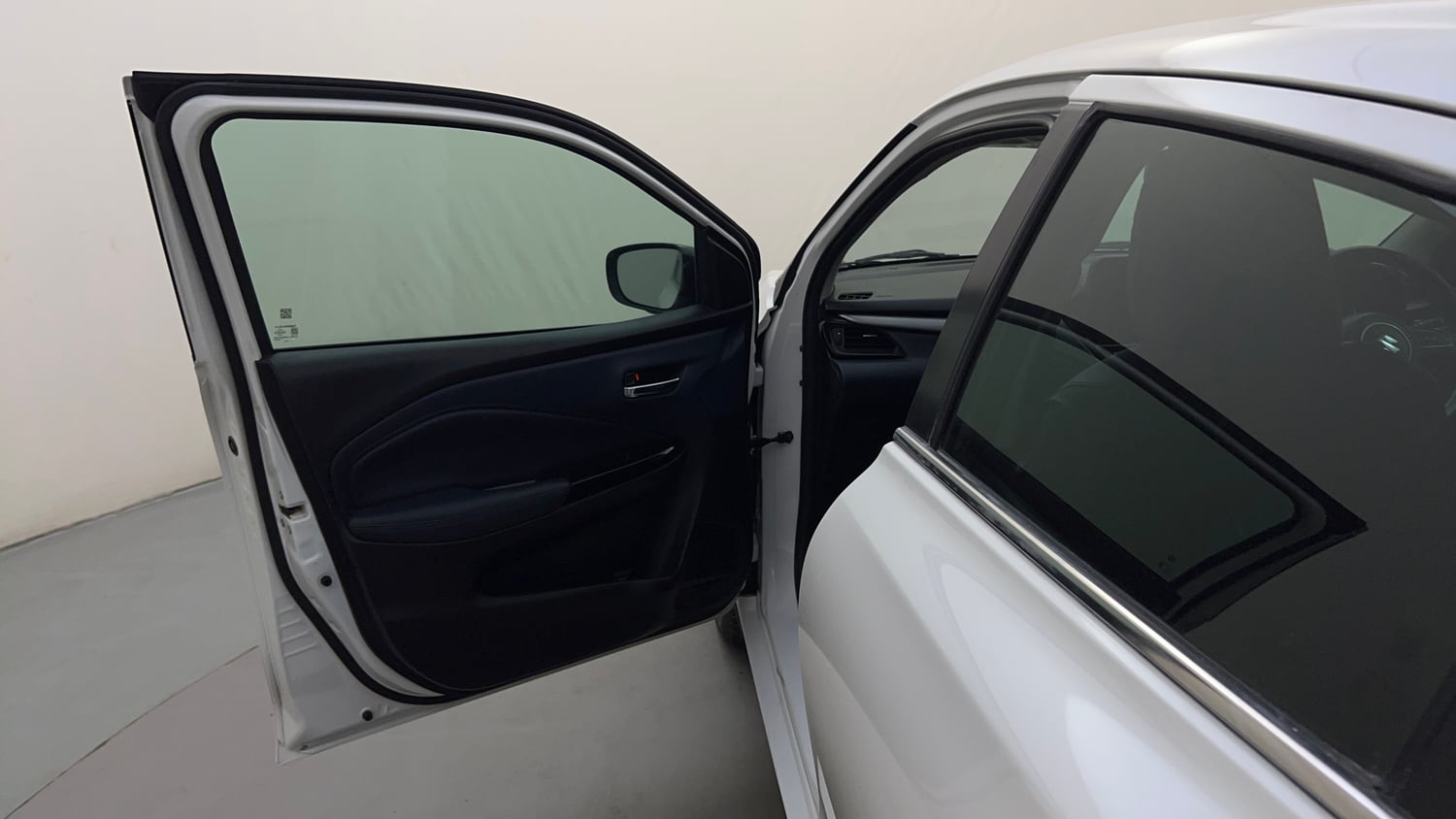 Used 2024 Maruti Suzuki Baleno Alpha AGS Petrol Automatic interior LEFT FRONT DOOR OPEN VIEW