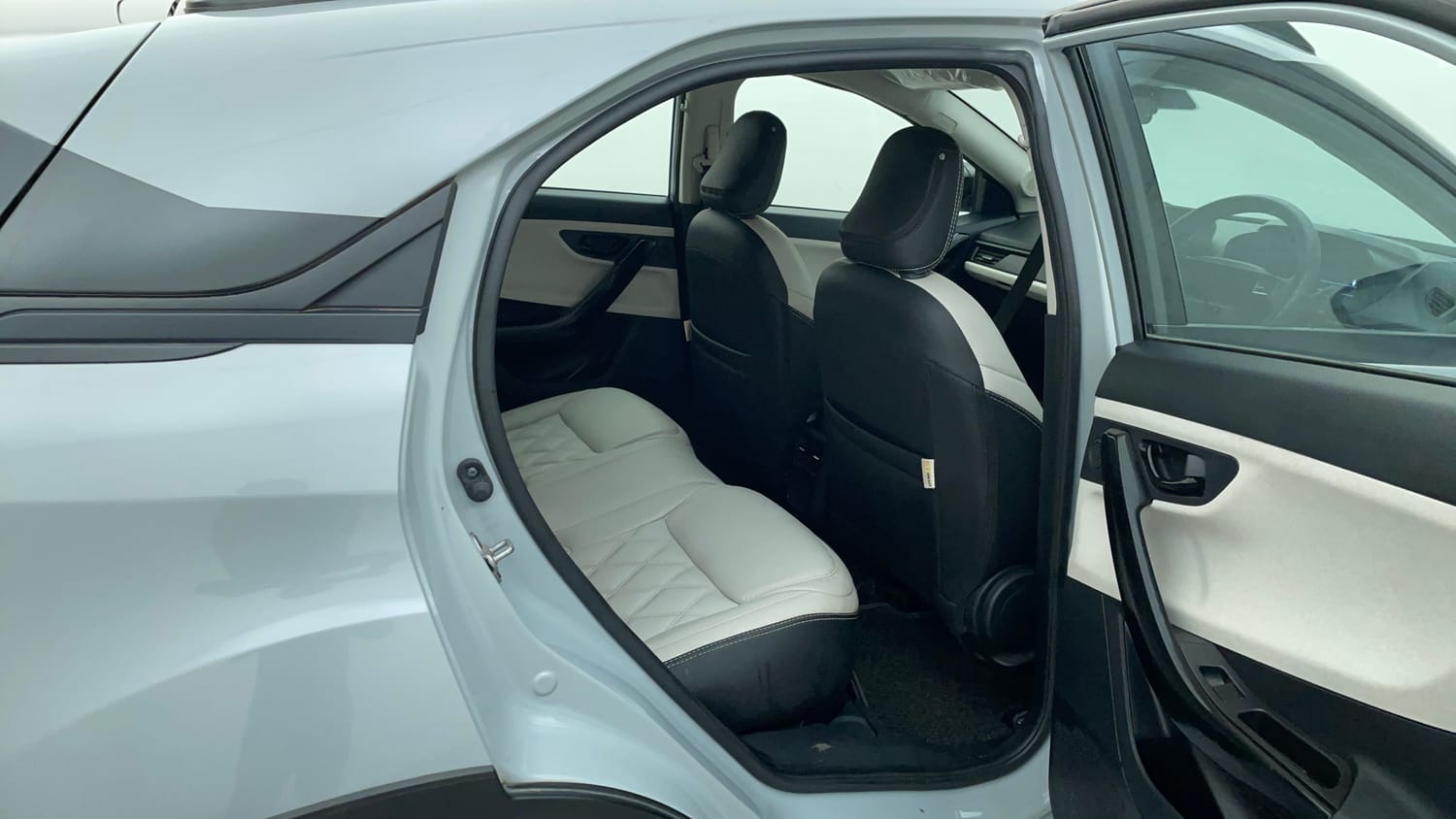 Used 2024 Tata Nexon Pure 1.2 Revotron Petrol 6MT Petrol Manual interior RIGHT SIDE REAR DOOR CABIN VIEW
