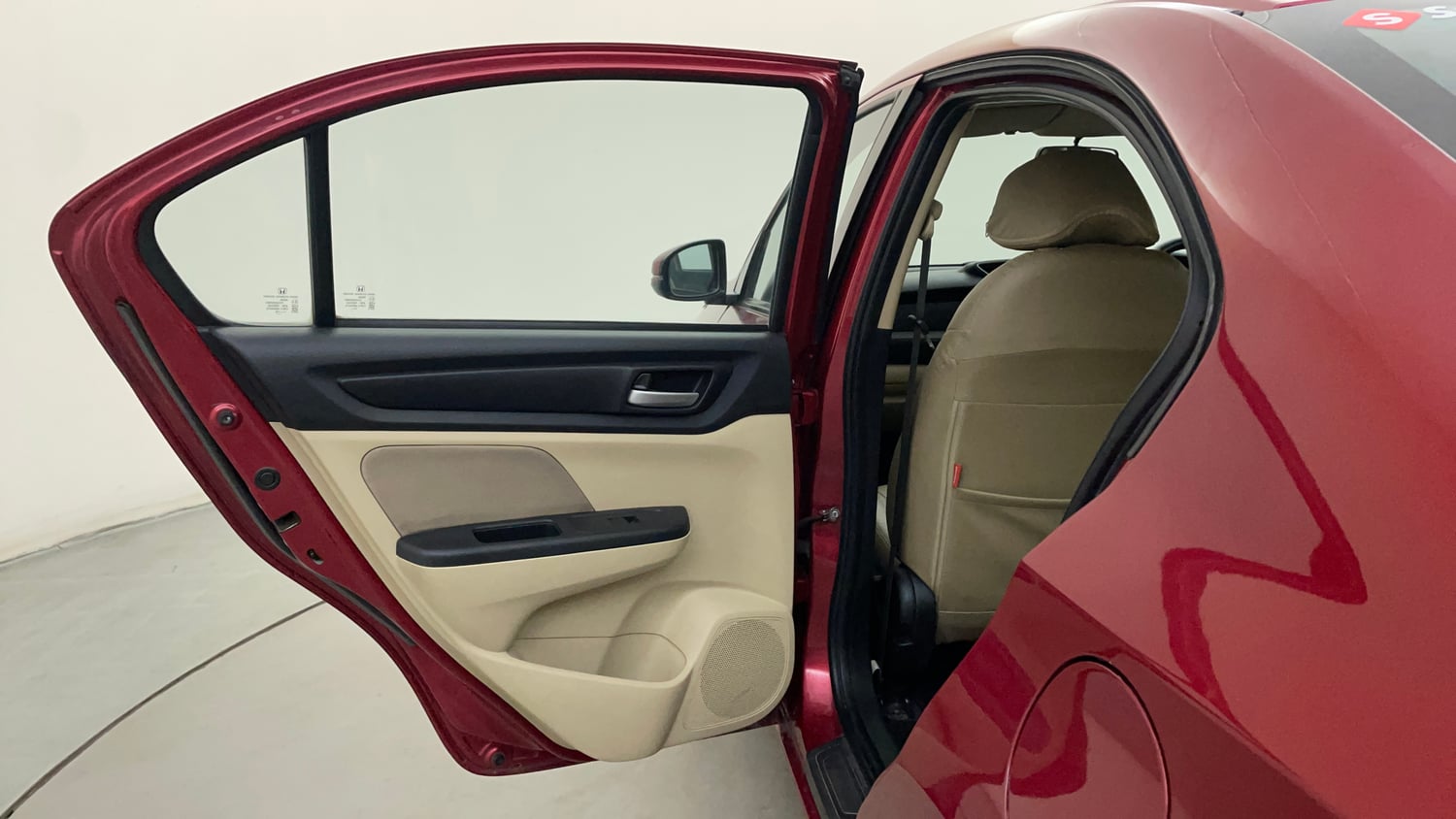 Used 2021 Honda Amaze 1.2 VX CVT Petrol Petrol Automatic interior LEFT REAR DOOR OPEN VIEW