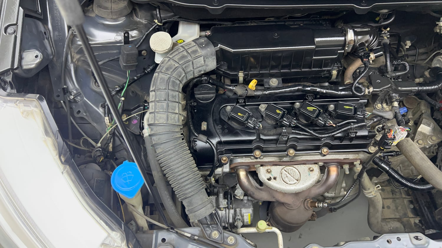 Used 2020 Maruti Suzuki New Ertiga VXi Petrol Manual engine ENGINE RIGHT SIDE VIEW