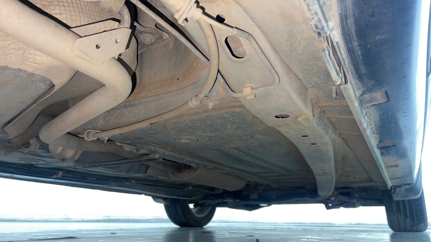 Used 2019 Maruti Suzuki Baleno Zeta Petrol Manual extra REAR RIGHT UNDERBODY VIEW